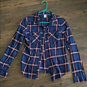 H&M long sleeved button up